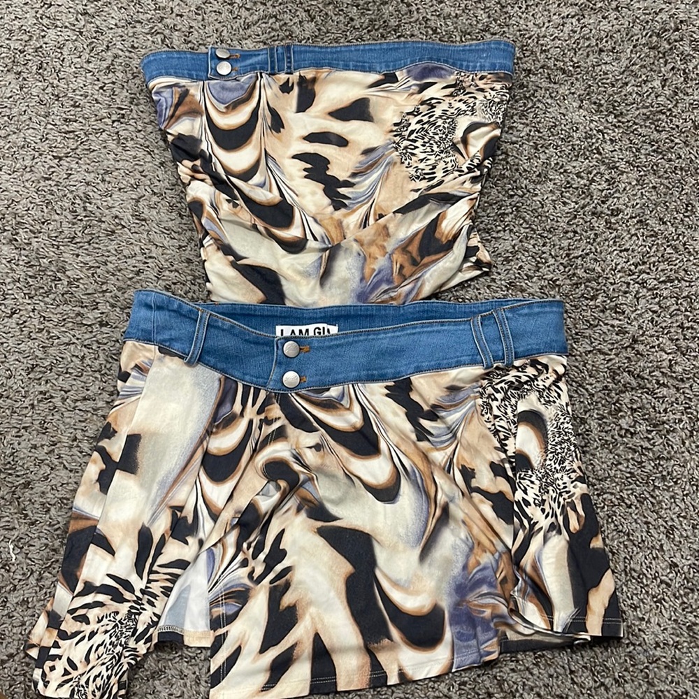 COPY - Two piece set IAM GIA tiger set